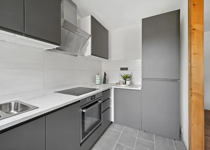 Modernes 4 Mit Brandneuer Einrichtung Appartement